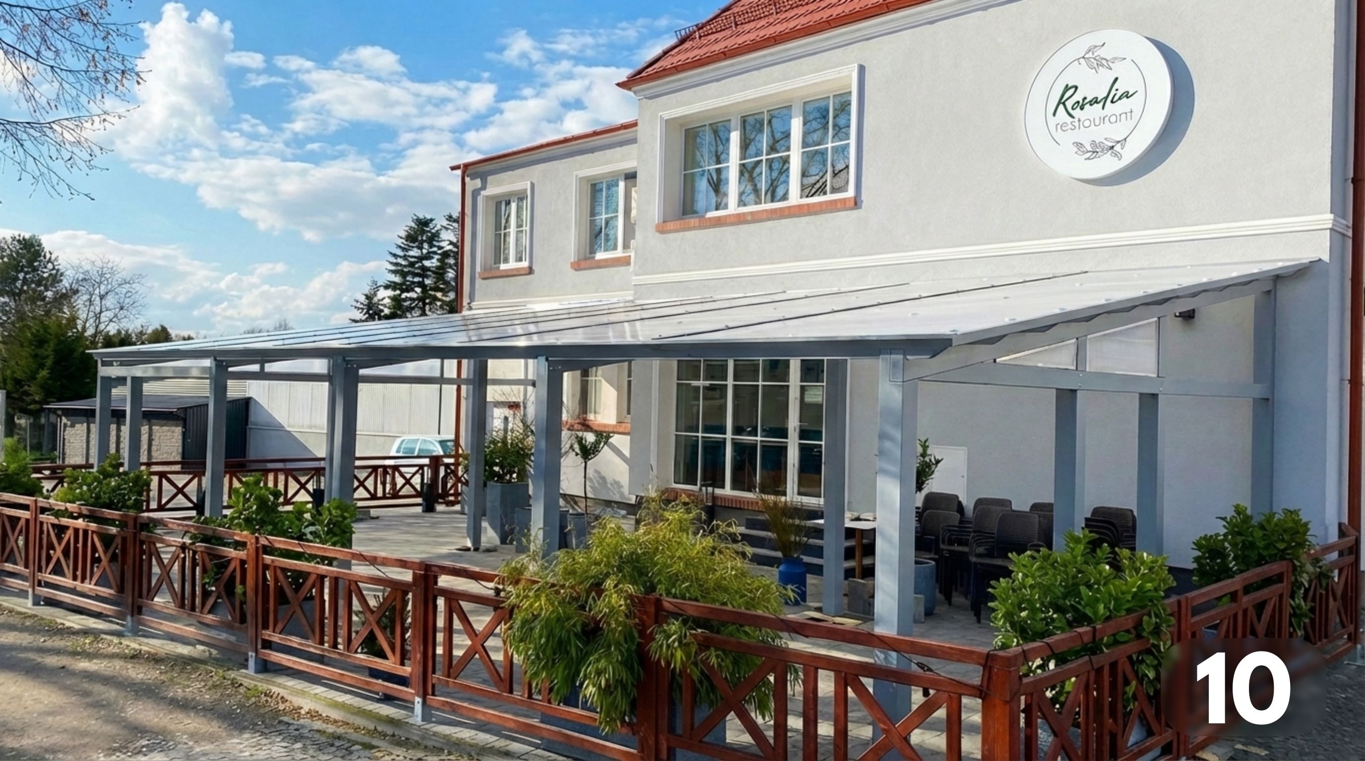 Przyścienne prosty spadek