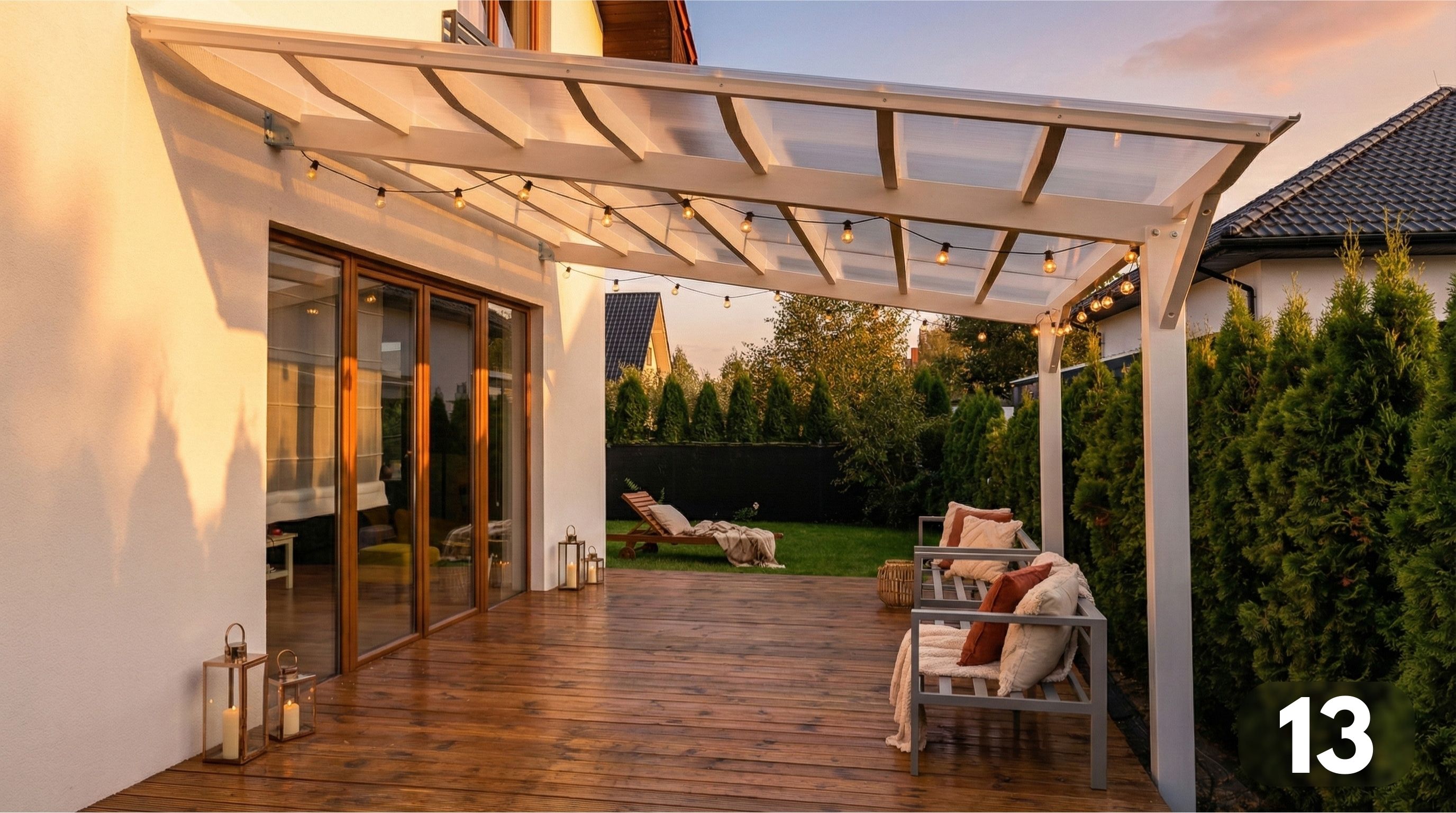 Przyścienne prosty spadek