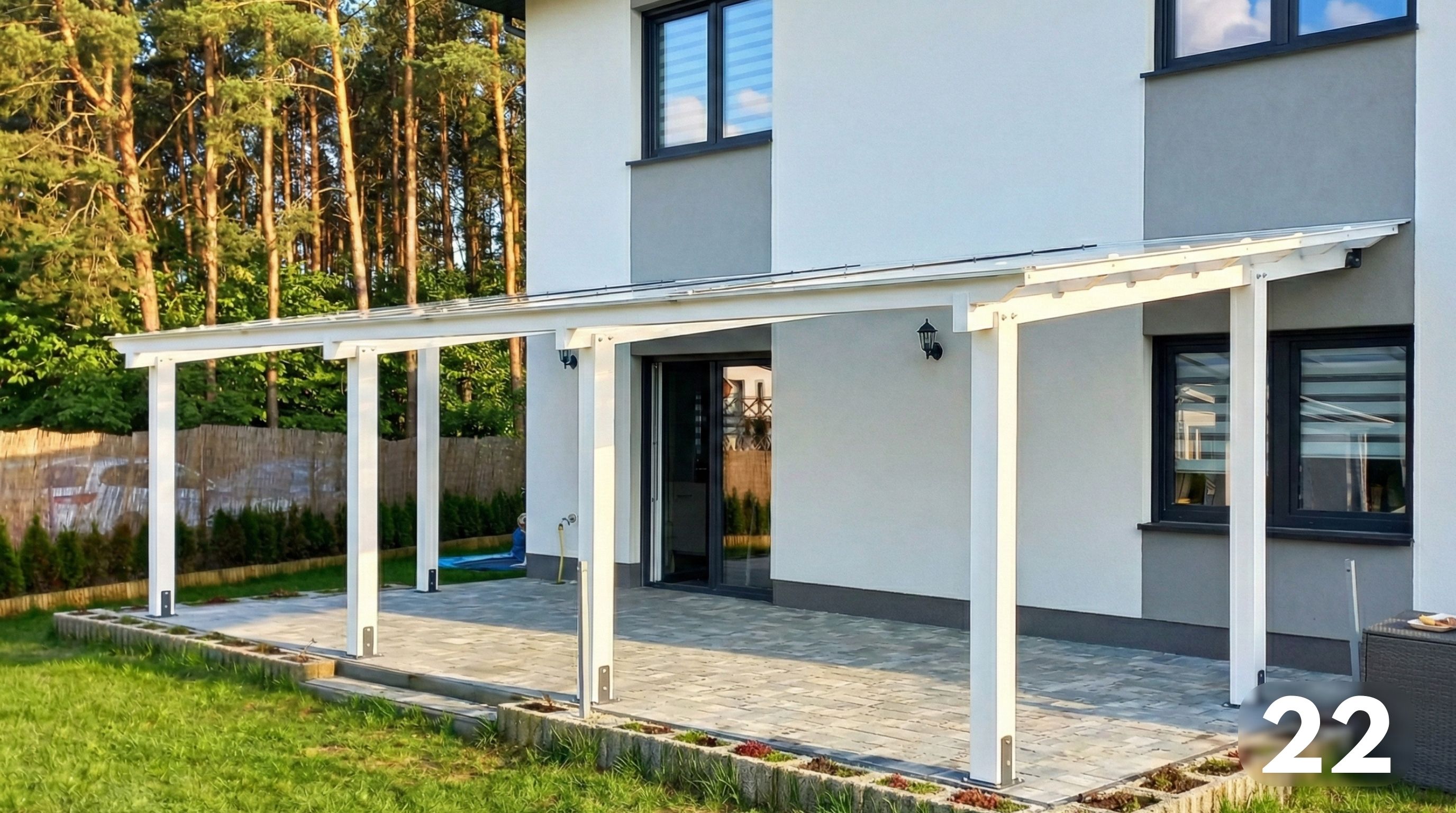 Przyścienne prosty spadek