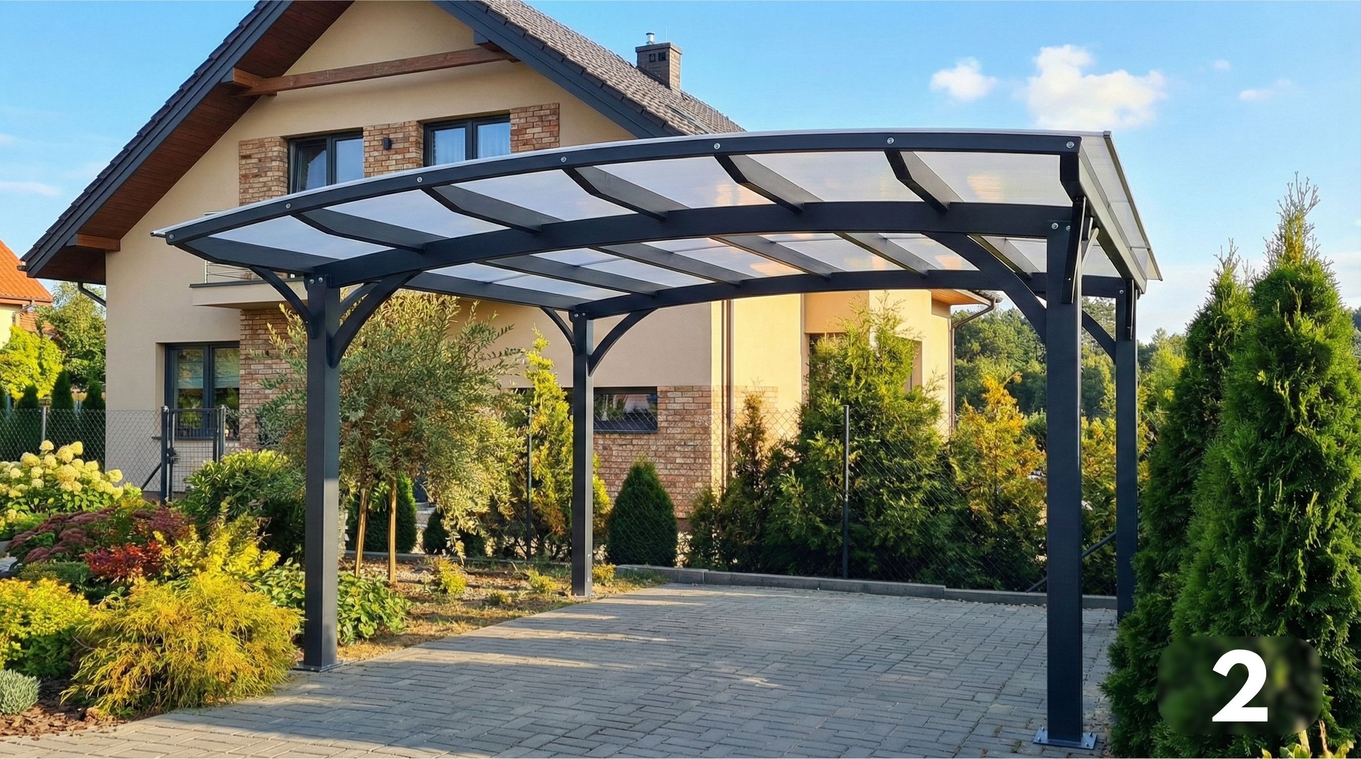 Wolnostojące na łukach