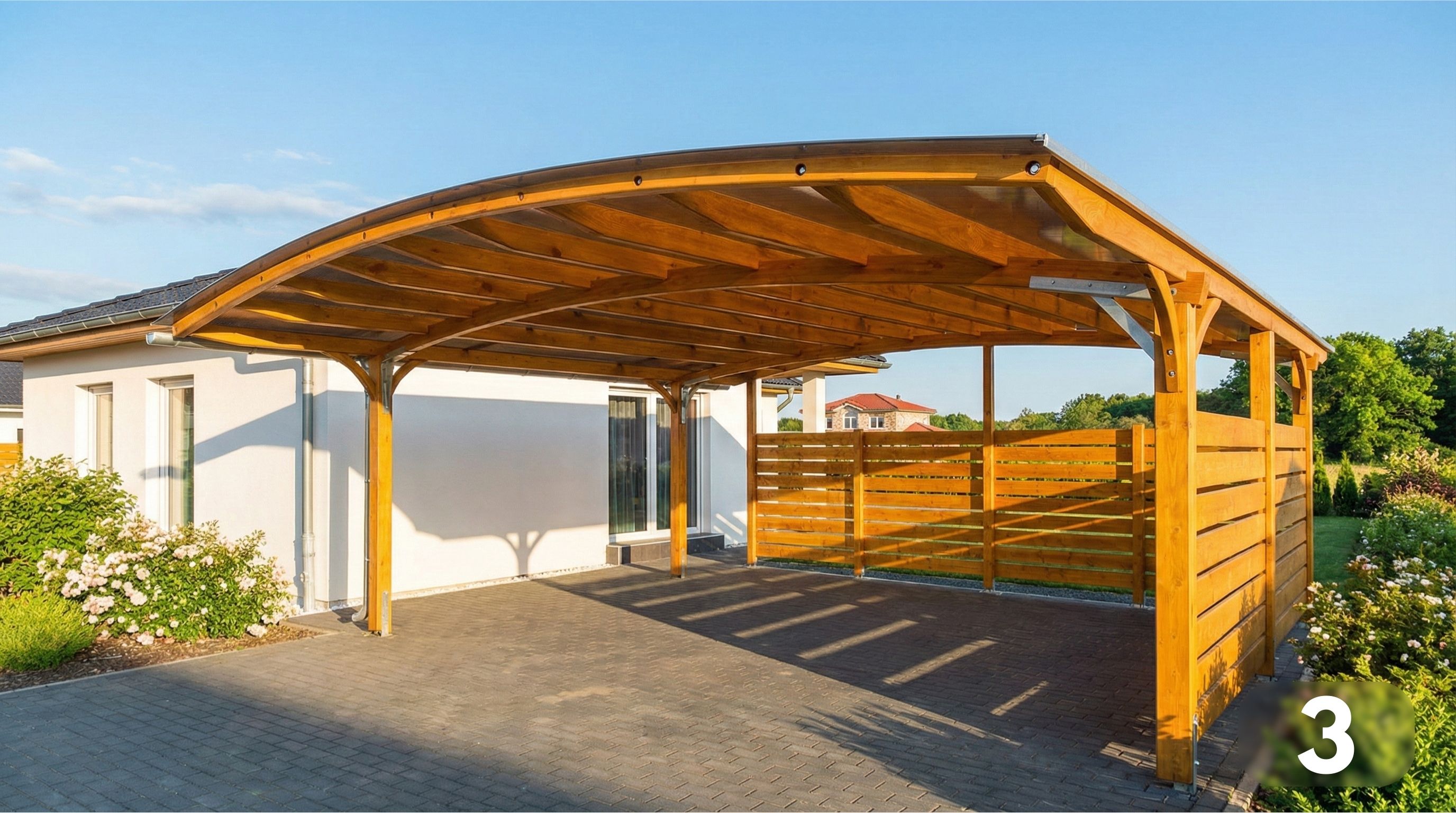 Wolnostojące na łukach