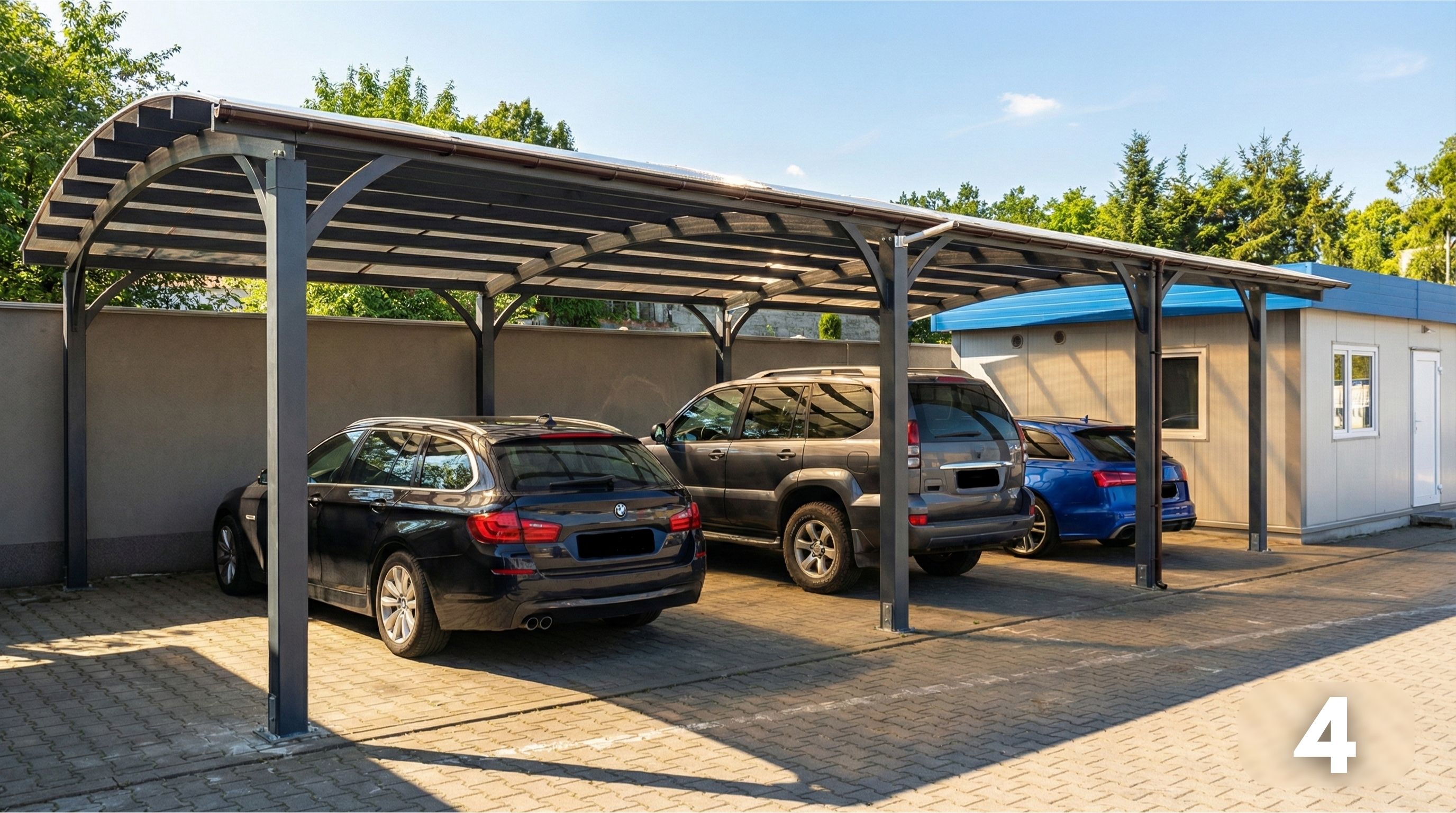 Wolnostojące na łukach